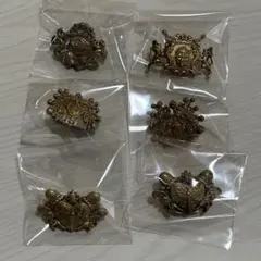 一番くじ　ジョジョの奇妙な冒険　H賞ピンズコレクション　４種 6点セット
