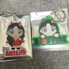 BABYMONSTER アヒョン AHYEON ミニキャラアクリルキーホルダー