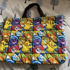 ポケモン❤️キルティングバッグ❤️レッスンバッグ❤️新品未使用タグ付き
