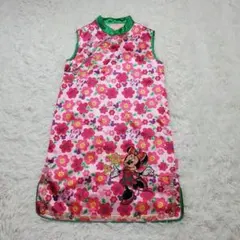 ミニーマウス 花柄 チャイナドレス　Sサイズ　ディズニー　香港