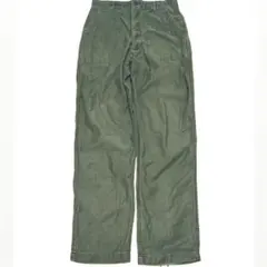 【70s ベイカーパンツ】 U.S ARMY コットンサテン 値下げあり！