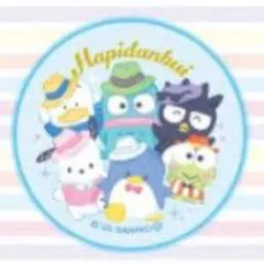 サンリオキャラクターズ　缶ミラー　5.集合