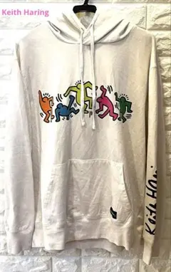 USA輸入古着　Keith Haring USAサイズ M メンズ パーカーのサムネイル