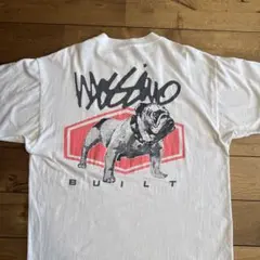 MOSSIMO モッシモ　Tシャツ　サイズL デカロゴ　ブルドッグ　90s 古着のサムネイル