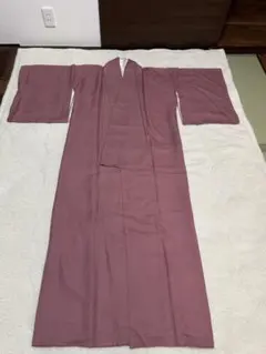 色無地 着物 薄いピンク, 袖丈:48.5cm着丈:153.5cmのサムネイル