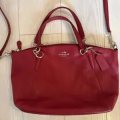 ★最終値下げ★COACH レッド ショルダー　バッグ