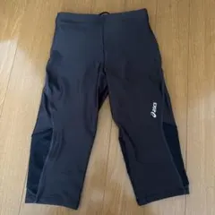 asics メッシュパネル付きハーフパンツ