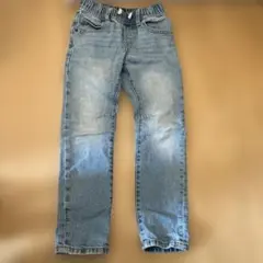 GAP キッズ デニムパンツ ウエストゴム ライトブルーのサムネイル