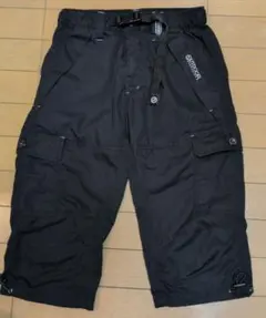 OUTDOOR PRODUCTS カーゴハーフパンツ ブラックのサムネイル