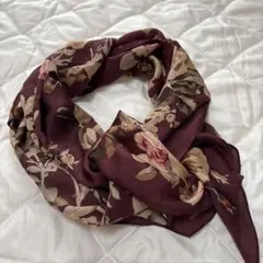 RALPH LAUREN スカーフ ラルフローレン 花柄