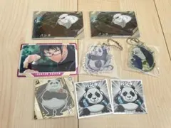 呪術廻戦 呪術高専東京校2年 パンダ 禪院真希 狗巻棘 グッズセット