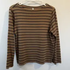 値下げ【UNIQLO】ボーダーロンT