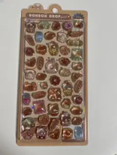 正規品 ボンボンドロップシール クーリア パン くま オレンジ