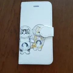 猫柄 手帳型スマホケース iphone7/8/SEのサムネイル