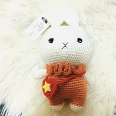 Designer greetings あみぐるみ うさぎちゃん　未使用タグ付き