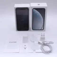iPhone XR 64GB ホワイト SIMフリー　バッテリー良好②