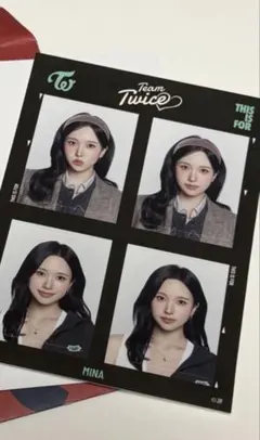 TWICE MINA ステッカー