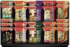 アマノフーズ フリーズドライ バラエティギフトセット 味噌汁10食　軽食12食のサムネイル
