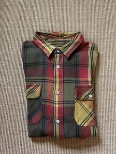 未使用 イタリア製 LVC 復刻 1950s shorthorn ネルシャツ