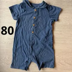 UNIQLO 半袖カバーオール　80サイズ