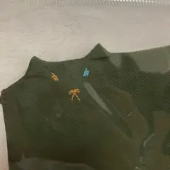 ネコリパブリック　リバーシブルマスク　猫型　オッドアイ　オリーブ＆イエロー