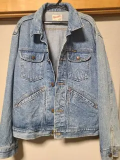 Wrangler デニムジャケット Mサイズ ライトブルー