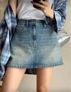 SHEIN レディース デニムスカート L