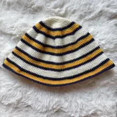 バケットハット クラッシャーハット クロシェハット ビーニー ニット帽