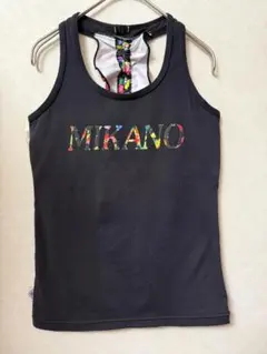 #4166 MIKANO ミカランセ タンクトップ ブラック フリーサイズ