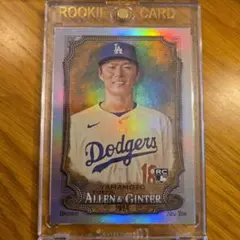 『美品』山本由伸 2024 Topps Allen & Ginter RC