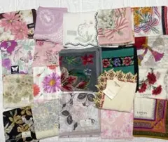 ブランド　ハンカチ　新品含む　19枚　近沢レース　フェイラー等