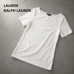 LAUREN RALPH LAUREN ラルフローレン　Tシャツ L ホワイトのサムネイル