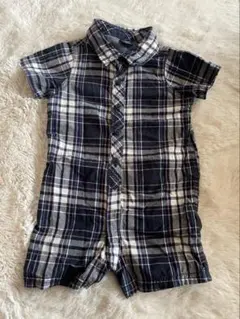 baby gap◇ロンパース◇夏◇チェック柄