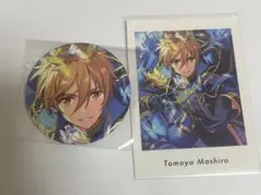 あんスタ　真白友也　コレクション缶バッジ　idol ぱしゃっつ5Action