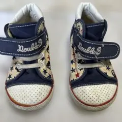 double.B キッズスニーカー 16.0cm☆ネイビー/ホワイト☆
