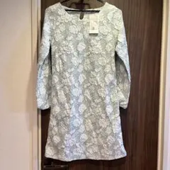 【新品タグ付き新品】grove 長袖ワンピース