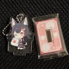 ホロライブ　大神ミオ　ローソン　からあげくん　アクリルスタンドキーホルダー