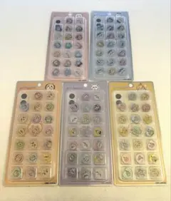 ちいかわ KIRACOROおはじきシール シーサー モモンガ ハチワレ うさぎ