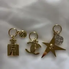 CHANELチャーム3個セット