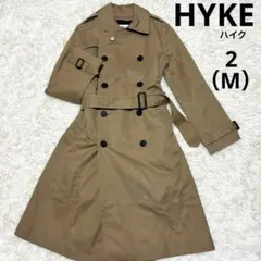 HYKE ハイク トレンチコート ライナー付き着脱式 ベージュ Mサイズ