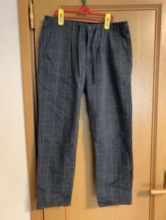 THE SHOP TK チェック柄　アンクルパンツ　 Mサイズ