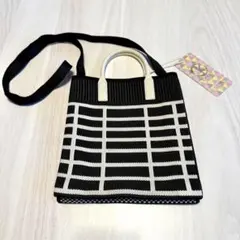 ニットショルダーバッグ