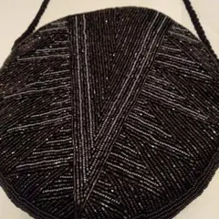 ビーズのポシェット