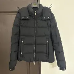 TATRAS ブラック ショートダウンジャケット