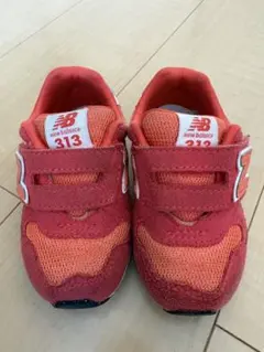 new balance 313 オレンジ グレー スニーカー