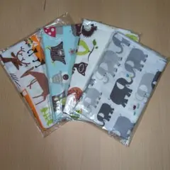 未使用品　totalitat プリントカットクロス　4点セット