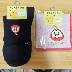 ポケモン ソックス＆タオルセット 23-25cm