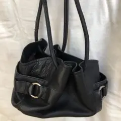 COLE HAAN　コールハーン　トートバッグ　肩掛け　本革　ブラック