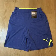 【未使用品】プーマ ロゴ ドライ ショートパンツ ブルー XSサイズのサムネイル