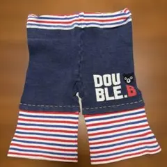 ［男の子　DOUBLE.B 80センチ］クマ刺繍 ボトムス